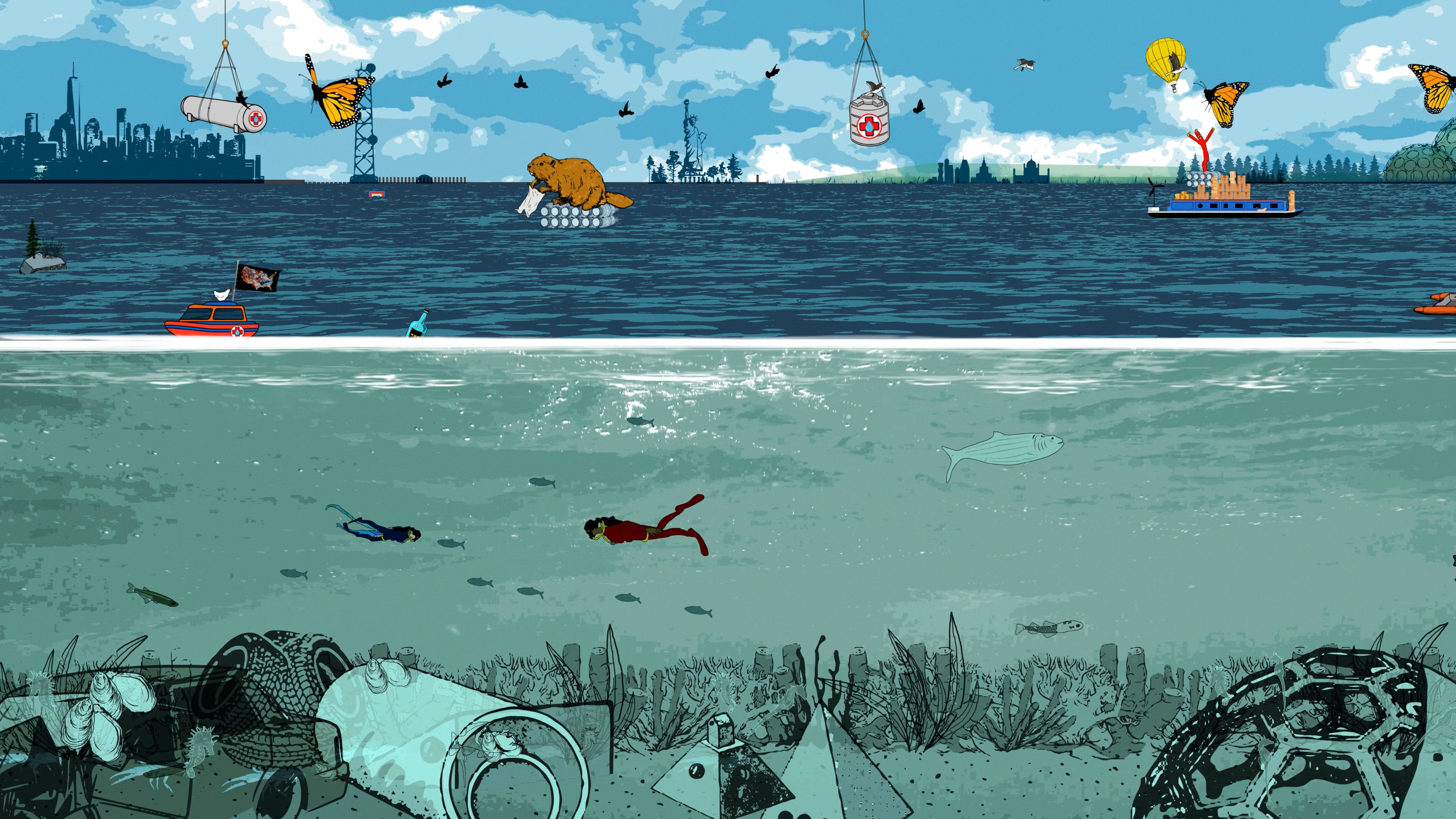 Does the River Flow Both Ways? (2022) - July daytime, Pt 2