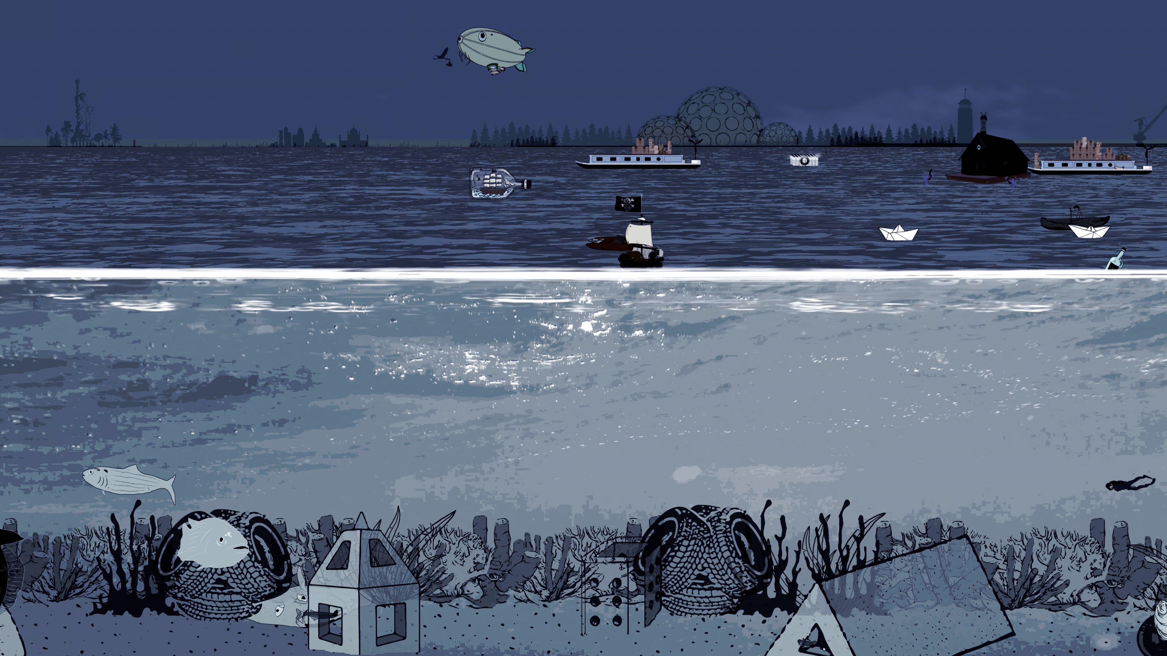 Does the River Flow Both Ways? (2022) - July nighttime, Pt 1