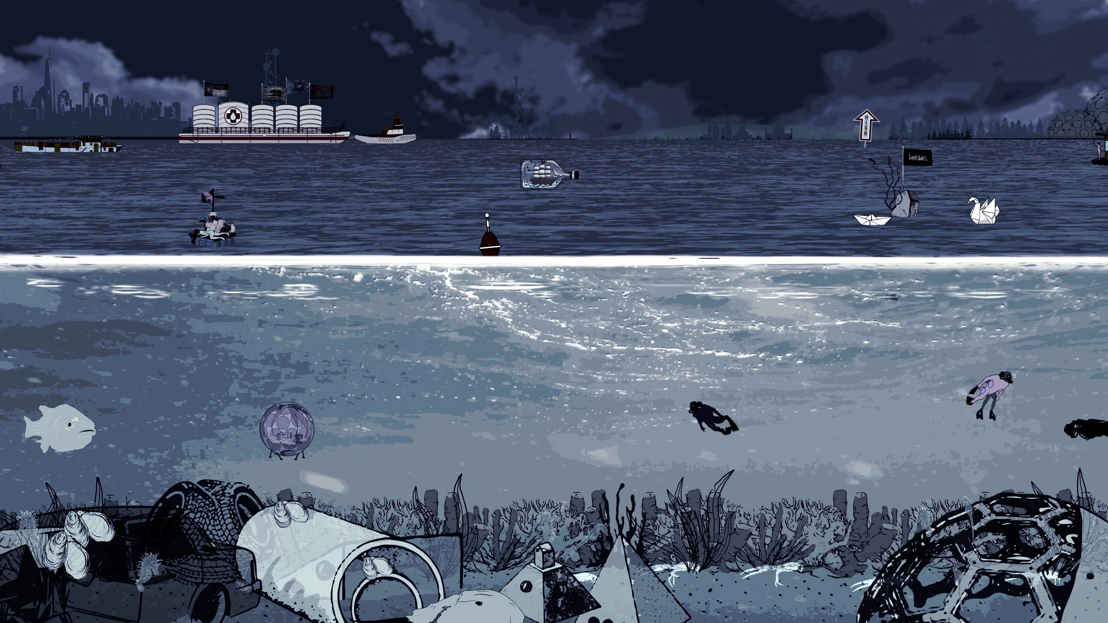 Does the River Flow Both Ways? (2022) - July nighttime, Pt 2