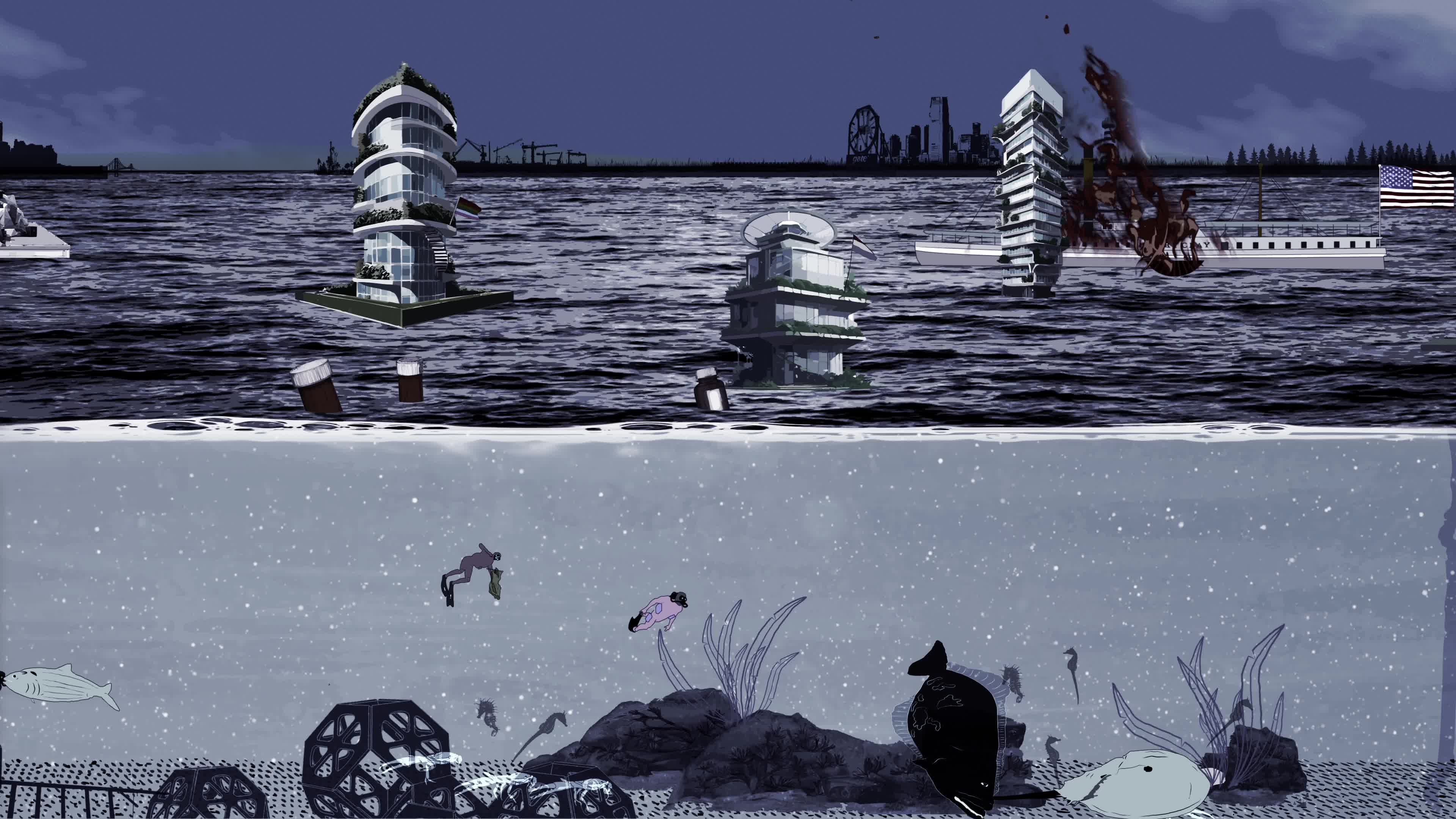 The River is a Circle (2025) - Summer, Nighttime